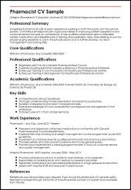 Doctors rely on you to carry out their prescriptions accurately to ensure effective treatment and avoid adverse. Pharmacist Cv Sample Myperfectcv Resume Examples D Pharmacy Resume Format