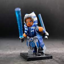 Custom Lego Minifigure Ahsoka Tano Season 7 Custom Lego Lego Figures Mini Figures