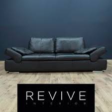 Leolux Alcantara Stoff Blau Dunkelblau Dreisitzer Couch 12162 In 2020 Wohnzimmer Sessel Sofas Wohnzimmer Sofa