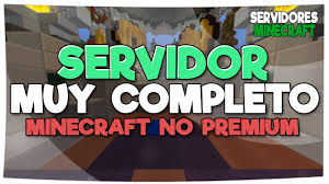 A youtuber's server for gamers! Servidor Muy Completo Minecraft No Premium Cambio De Skin Uhc Run Egg Wars Speed