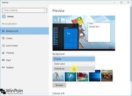 Cara paling mudah untuk menghapus aplikasi dari laptop windows 10 adalah menggunakan menu uninstall yang terdapat di start menu. Cara Membuat Slideshow Wallpaper Di Windows 10 Winpoin