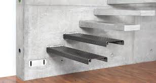 Roomstone Exclusive Fair Faced Concrete Products Self Supporting Cantilevered Staircase Cantilevered Staircase Concrete Kragarmtreppe Treppe Betontreppe