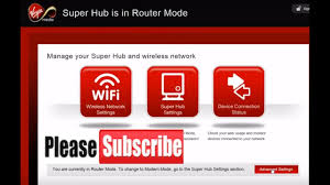 How To Enable Vpn Access Through The Virgin Media Superhub Youtube