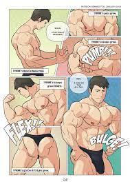 Muscle Growth Comic - Zephleit - Page 3 - HentaiEra