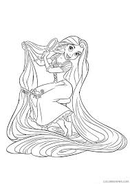This is the appropriate chameleon coloring sheet for your kid to start with. Rapunzel Coloring Pages Cartoons 1533182055 Rapunzel And Pascal Brushing Hair A4 Printable 2020 5268 Coloring4free Coloring4free Com