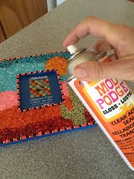 Think of it as wall art for your backsplash. Picture Frame Craft Ideas Diy Projects Craft Ideas How To S For Home Decor With Videos