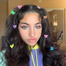 20 Pack Butterfly Clips Etsy Hair Styles Butterfly Hair Clip Indie Hair