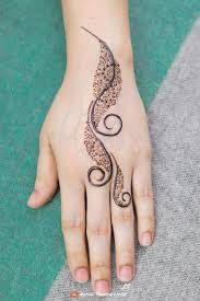 Mehndi Designs 2020 New Style Simple Mehndi For Eid Back Hand Simple Mehndi Design For Eid In 2020 Back Hand Mehndi Designs Mehndi Designs For Hands Mehndi Designs