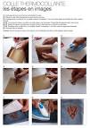 Feuille thermocollant en