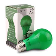 40w Equivalent 5w Led Light Bulb Green Light Bulb Pack Of 6 7pandas Usa Lighting Store