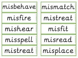 L x se prononçait d après chifflet, gramm. Mis Prefix Worksheets And Resources Galactic Phonics