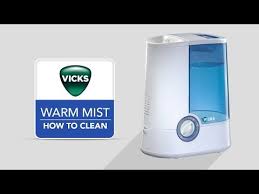 Vicks Warm Mist Humidifier V750 How To Clean Youtube In 2020 Warm Mist Humidifier Humidifier Vicks