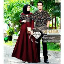Model baju batik couple dan kebaya terbaru 2020/2021 buat pesta kondangan wisuda pertunangan baju batik couple kebaya. Harga Model Baju Batik Gamis Couple Terbaru Mei 2021 Biggo Indonesia