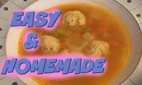 Easy Matzo Ball Soup Make It At Home Buzzchomp Matzo Ball Soup Matzoh Ball Matzo Ball Soup Recipe Easy