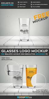 2 Free Glasses Logo Psd Mockups Free Psd Templates Free Photoshop Mockup Psd Glasses Logo