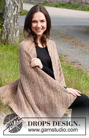 Corner to corner is made up of blocks, worked diagonally. Shouldering Autumn Drops 214 9 Free Knitting Patterns By Drops Design