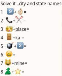 This article gives you the most interesting and most popular whatsapp puzzles with answers. Guess City And State Names Whatspp Puzzle Puzzlersworld Com