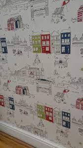 Brighton Pier Wallpaper B Q B Q Wallpaper Quirky Wallpaper Contemporary Bedroom Design