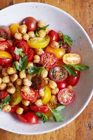 Recipe Tomato Chickpea Salad Recipe Tomato Recipes Chickpea Salad Recipes Healthy Recipes