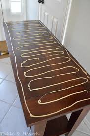 Contemporary glass & steel coffee table. Remodelaholic Diy Metal Table Top Tutorial