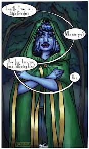 Spoilers C2E106] Jealous Jester at the start of Traveller Con - fanart by  me, inspired by the meeting with Celia : r/criticalrole