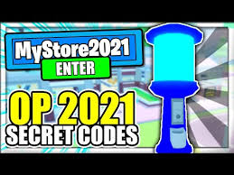 To get the newest codes for 2021, read this article carefully. My Store Codes Roblox July 2021 Mejoress