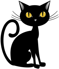 Download Halloween Black Cat Png Images Background Png Free Png Images Black Cat Drawing Cat Clipart Cat Cartoon Images