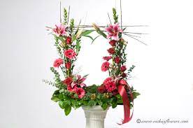 The most common funeral urn flowers material is metal. Cremation Urn Funeral Flowers Vickies Flowers Brighton Co Florist