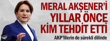 Mhp genel başkanlığı'na adaylığını koyan meral akşener, siyasi hayatı boyunca birçok liderin yanında boy gösterdi. Meral Aksener I Yillar Once Kim Tehdit Etti