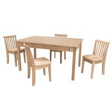 Children S Furniture Tables Chairs Juvenile Table Unfinished Furniture Furniture Kids Table And Chairs