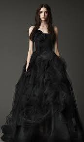 Vera Wang Black Wedding Dress Farbige Hochzeitskleider Schwarzes Kleid Zur Hochzeit Schwarze Hochzeit