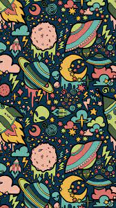 We have a massive amount of desktop and mobile backgrounds. Wallpaper Texture Patterns Aliens Rockets Space Alien Wallpaper Iphone 1350x2400 Wallpaper Teahub Io