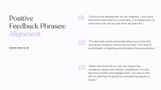 Positive Employee Feedback Phrases: 35+ Examples to Inspire Your ...