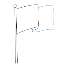 How To Draw The American Flag Really Easy Drawing Tutoria Reading the american flag is red, white, and blue. how to draw the american flag really
