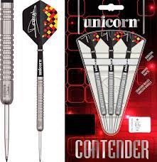 Twee maanden later won hij de 16e pdc challenge tour met een overwinning op reece robinson. Bol Com Unicorn Contender 90 Dimitri Van Den Bergh 22 Gram