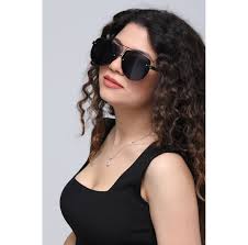 Eyewear Industry Olly Black Unisex Güneş Gözlüğü