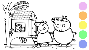 Surf the broad choice of totally free coloring pages for children to locate instructional, animations, nature, pets, bible coloring sheets, and also many more. Peppa Pig The Tree House Learn Colors Coloring Pages For Kids 1080p Youtube