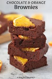 Delicious Dark Chocolate Brownies With Oranges For Anyone Who Loves The Taste Of Jaffa Cake And Wan In 2020 Orange Brownies Chocolate Orange Chocolate Dessert Recipes