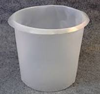 2 GALLON PLASTIC PAIL LINER - 10 MIL