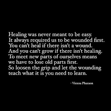 You Can T Heal If There Isn T A Wound You Can T Deepen Your Relationship With Yourself If You Re Not Tested A Marriage Advice Quotes Quotes To Live By Healing