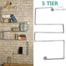 Fabriquez vos propres étagères avec ce lot de 2 supports en fer au style industriel. Support Mur Etagere Flottante Style Industriel Vintage Retro Steampunk Pipe Livre Cdiscount Maison