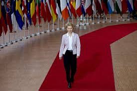 She is the first woman to serve in the role, which is responsible for legislation affecting more than 700 million europeans. Ursula Von Der Leyen New Eu Leader Radiates Belief In Europe Csmonitor Com