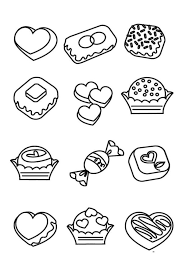 Desenhos De Doces Para Colorir