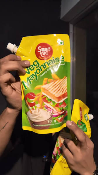 Snactac Veg Mayonnaise 800 Gm
