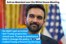 The few MAGA supporters are in shock as their guy suddenly flipped and  praised Zohran Mamdani in the White House.