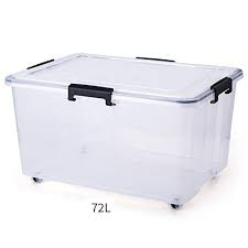 Gaoxu Containers Hakn Storage Box Extra Large Household Clothes Storage Box Plastic Transparent Storage Box Book Clothes Storage Boxes Office Storage Storage