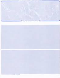 Ordering checks online, through our online banking website, or in person is by phone: Blank Paper Checks Check At Top Blue Marble 50 Sheets Bank Check Ordering Made Easy Buy Online In Sweden At Desertcart 39308032