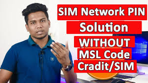 The most common use for the msl code used to be unlocking your phone. How To Unlock Samsung Sim Network Pin Without Credit Without Msl Code Youtube