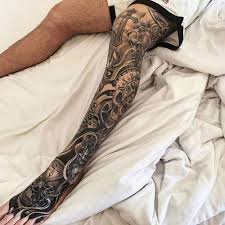 125 Best Leg Tattoos For Men Cool Ideas Designs 2020 Guide Leg Sleeve Tattoo Leg Tattoo Men Leg Tattoos