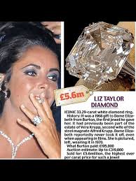 Elizabeth Taylor Krupp Diamond Ring Buy Elizabeth Taylor Engagement Ring  Online Sale